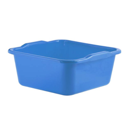 Cuvette Carrée Bleu - 11L
