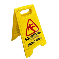 Panneau De signalisation - Sol Glissant - Petite taille