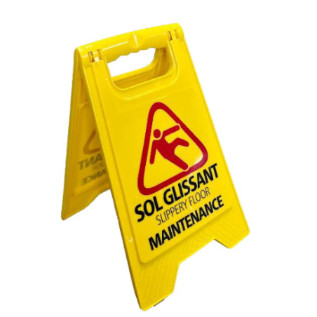 Panneau De signalisation - Sol Glissant - Petite taille