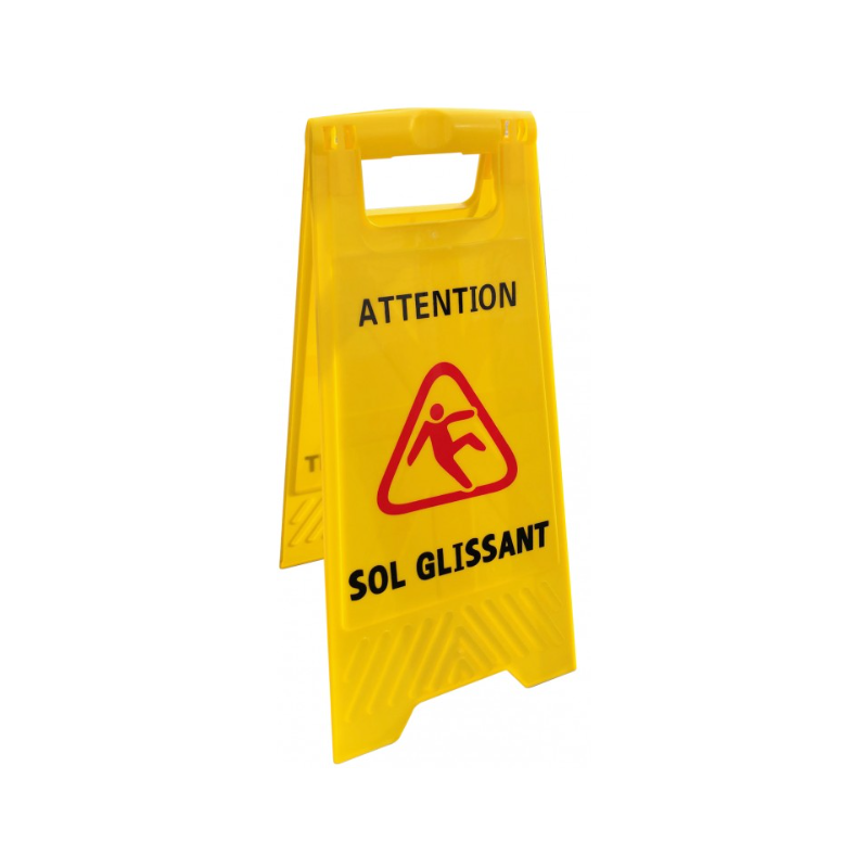 Panneau De signalisation - Sol Glissant - Grande taille
