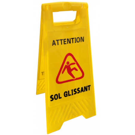 Panneau De signalisation - Sol Glissant - Grande taille