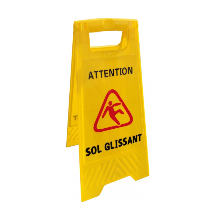 Panneau De signalisation - Sol Glissant - Grande taille