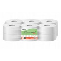 MINI JUMBOPUR 180 PH gaufré p. ouate Ecolabel blanc 180m - 12