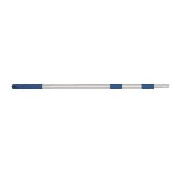 Manche aluminium 3 trous télescopique 0.60m à 1,40m
