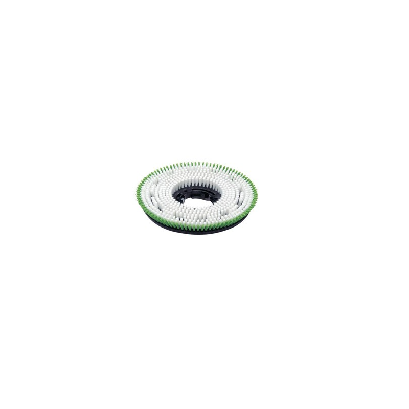 Brosse de lavage verte - Diamètre 450mm