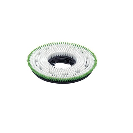 Brosse de lavage verte - Diamètre 450mm