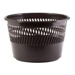 Corbeille de bureau ajouré GRIS ANTHRACITE 14L