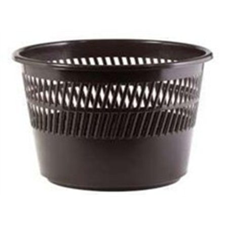 Corbeille de bureau ajouré GRIS ANTHRACITE 14L