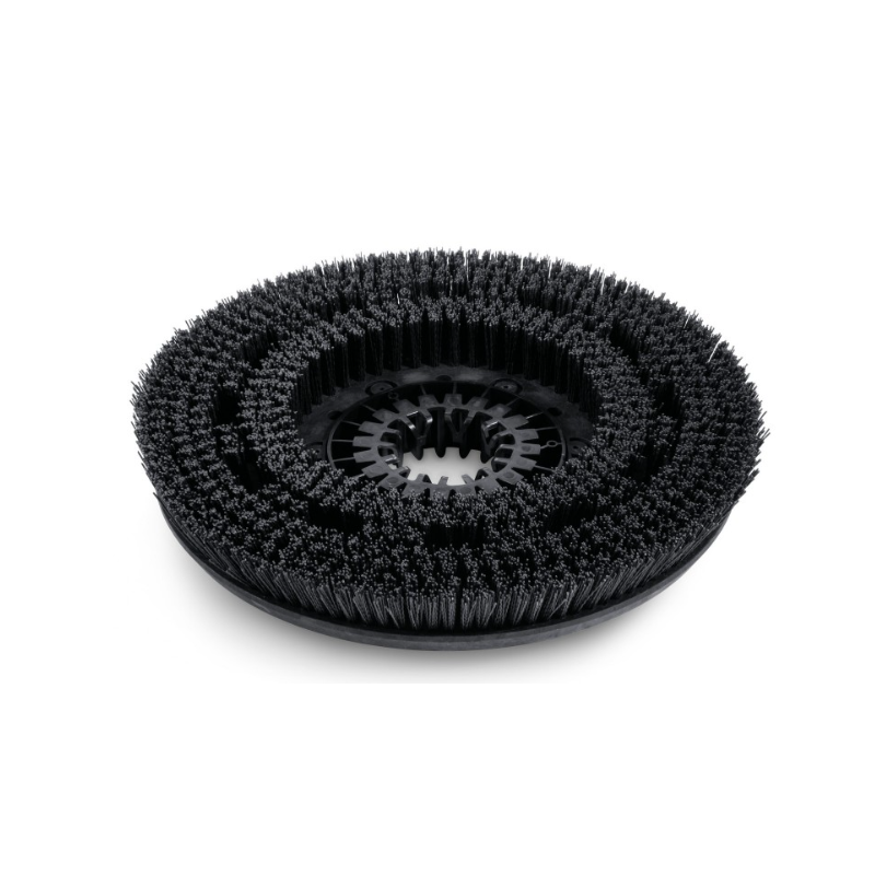 Brosse dure noire - Diamètre 385mm