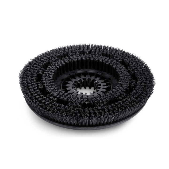 Brosse dure noire - Diamètre 385mm