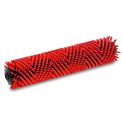 Brosse rouleau rouge - Diamètre 350mm