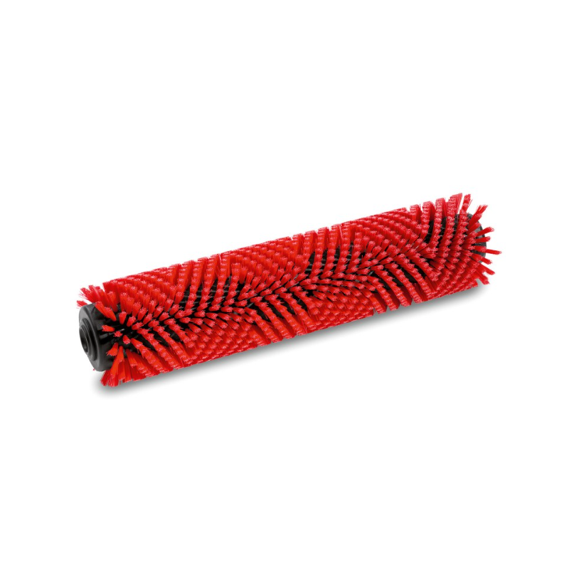 Brosse rouleau rouge - Diamètre 350mm