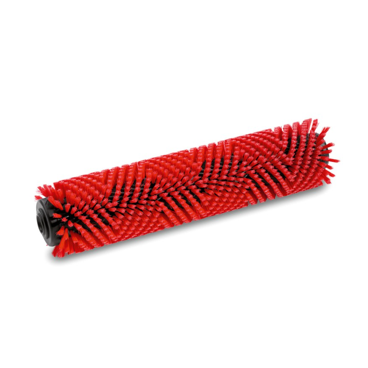 Brosse rouleau rouge - Diamètre 350mm