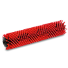 Brosse rouleau rouge - Diamètre 350mm