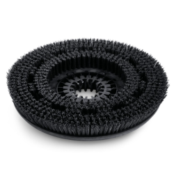 Brosse dure noire - Diamètre 460mm