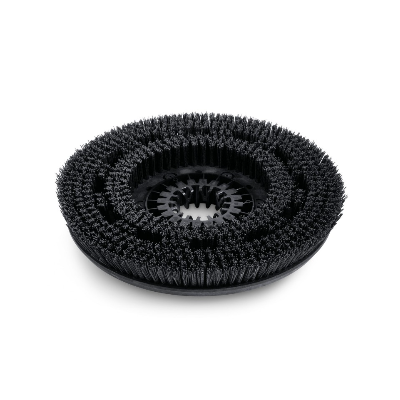 Brosse dure noire - Diamètre 460mm