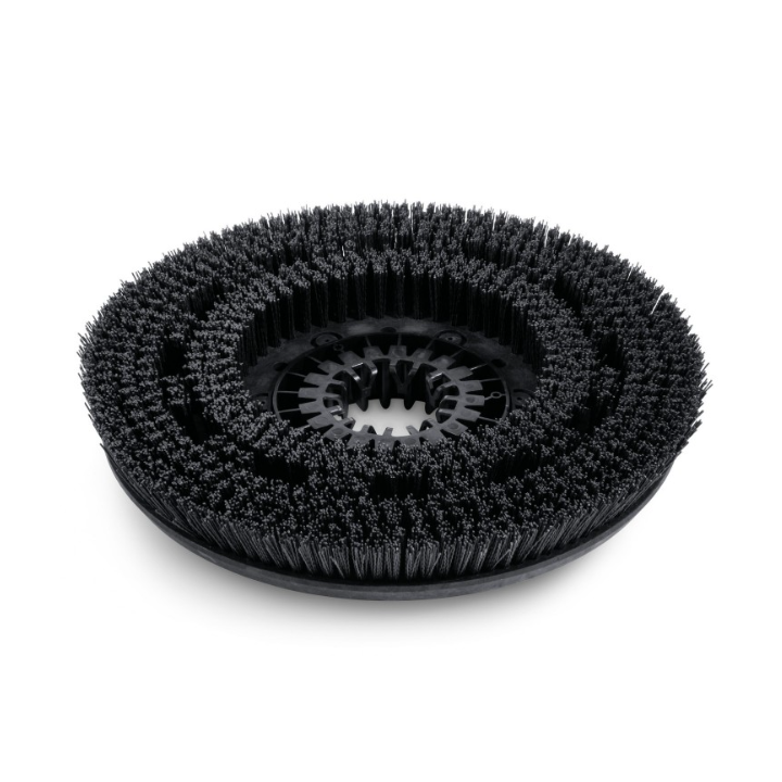 Brosse dure noire - Diamètre 460mm