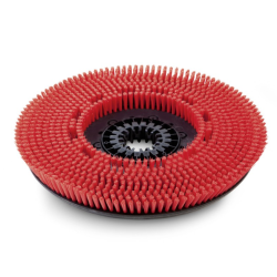 Brosse rouge - Diamètre 510mm