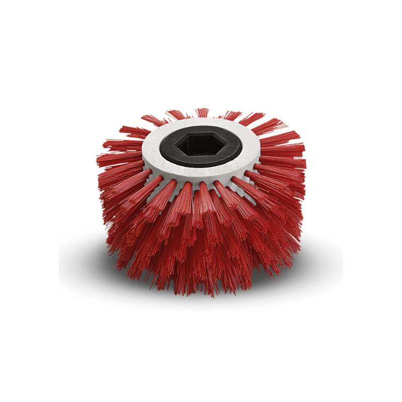 Brosse plinthe rouge 170mm