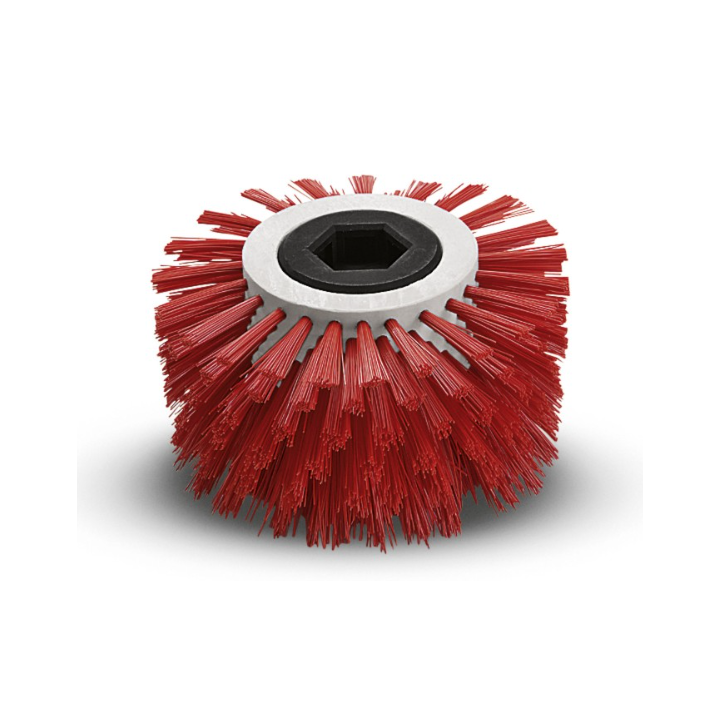 Brosse plinthe rouge 170mm