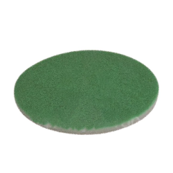 4 - Pour le lustrage  du sol -  Disque grain 3000 Vert - Diamètre 432mm