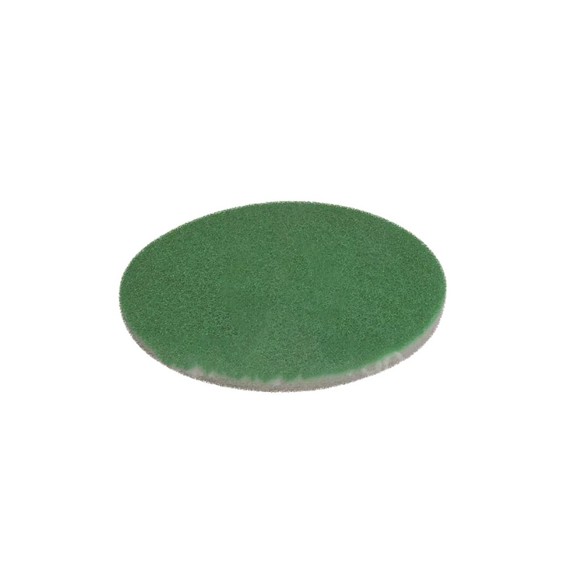 4 - Pour le lustrage  du sol -  Disque grain 3000 Vert - Diamètre 432mm