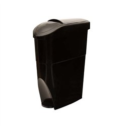 Serena 22L- poubelle à pédalle pour sachets périodique NOIR