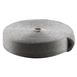 Laine d'acier N° 000 - Rouleau 1KG