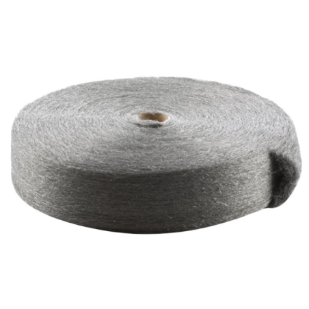 Laine d'acier N° 00 - Rouleau 1KG