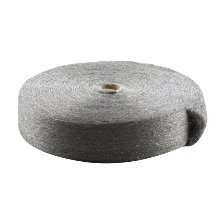 Laine d'acier N° 1 - Rouleau 1KG