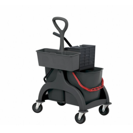 Chariot double seaux - Avec presse à plat