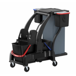 Black - Chariot avec presse à mâchoires