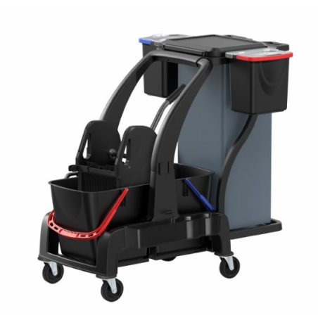 Black - Chariot avec presse à mâchoires