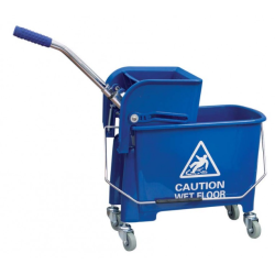 Seau de lavage max - Double compartiments + presse - 2 X 7L