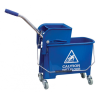 Seau de lavage max - Double compartiments + presse - 2 X 7L