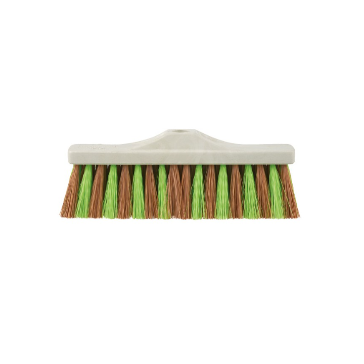 Balai recyclé Eco-coco zébré - Douille à vis - 29cm
