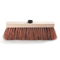 Balai coco naturel - Douille à vis - 29cm