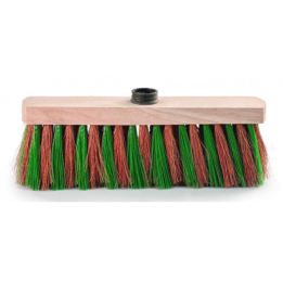 Balai coco zebré - Douille à vis - 29cm
