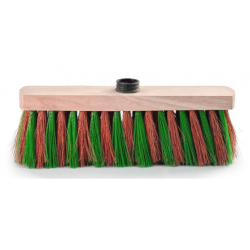 Balai coco zebré - Douille à vis - 29cm