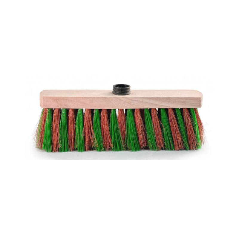 Balai coco zebré - Douille à vis - 29cm