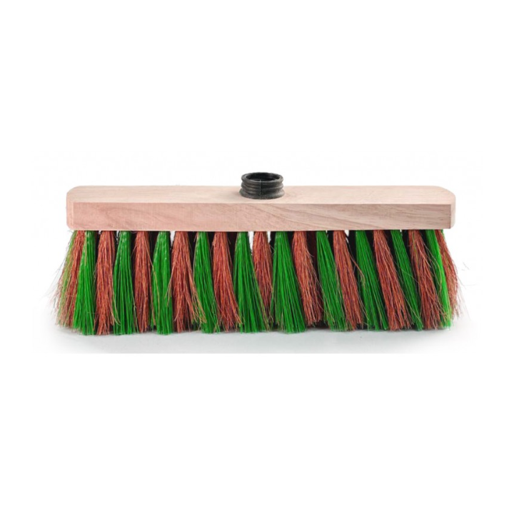Balai coco zebré - Douille à vis - 29cm