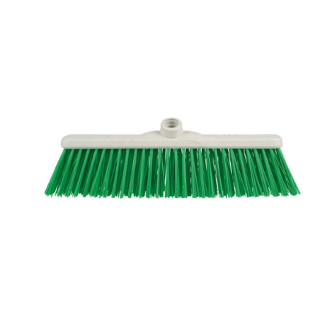 Balai de rue éco recyclé - Pointe latérale - 40cm
