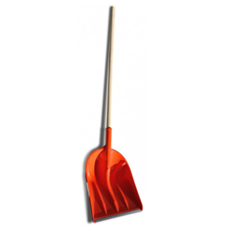 Pelle plastique jura - manche en bois 120cm