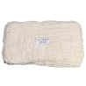 Gaze coton réutilisable - Avec trou central - 80 X 60cm