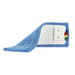 Frange microfibre poches et languettes - Avec 4 œillets - 40 cm