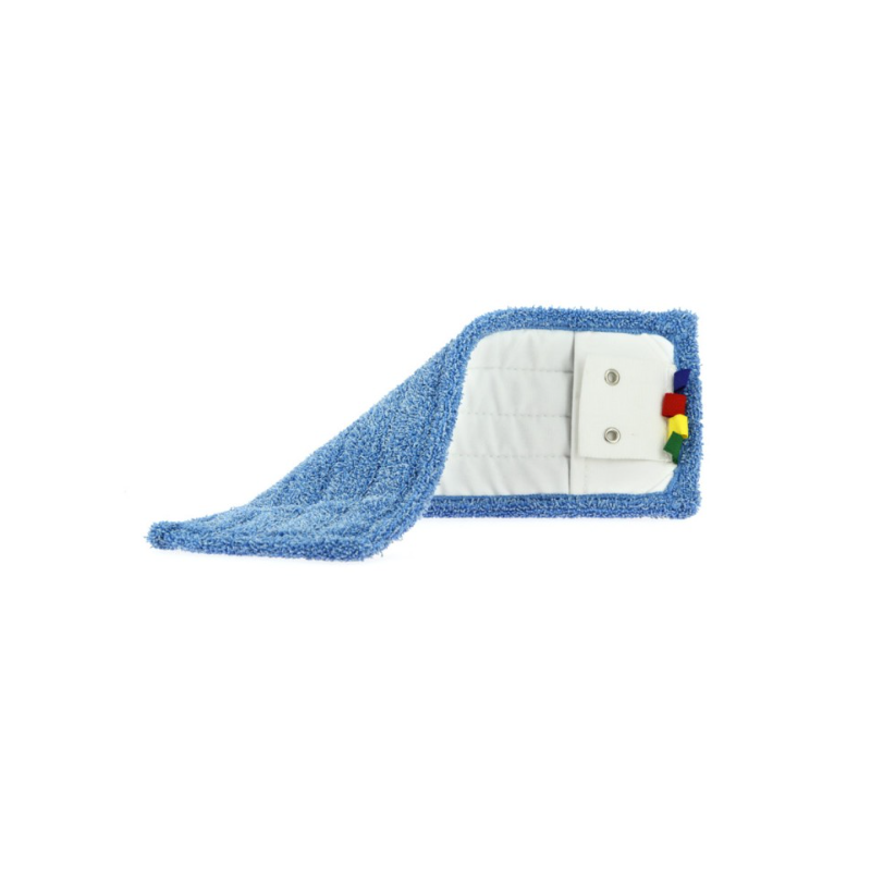 Frange microfibre poches et languettes - Avec 4 œillets - 50 cm