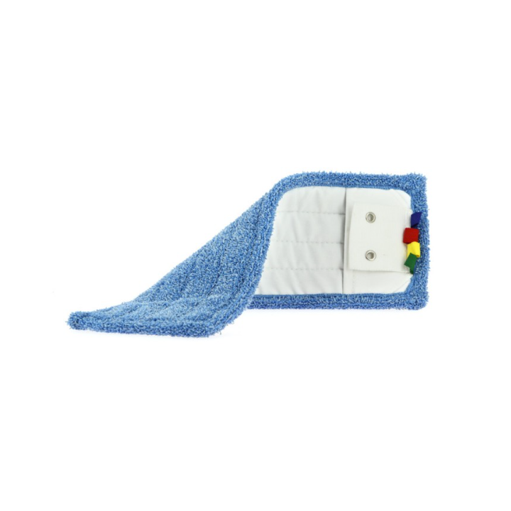 Frange microfibre poches et languettes - Avec 4 œillets - 50 cm