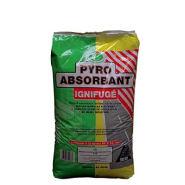 Pyro absorbant ingnifuge - Sciure végétale - Sac de 40L