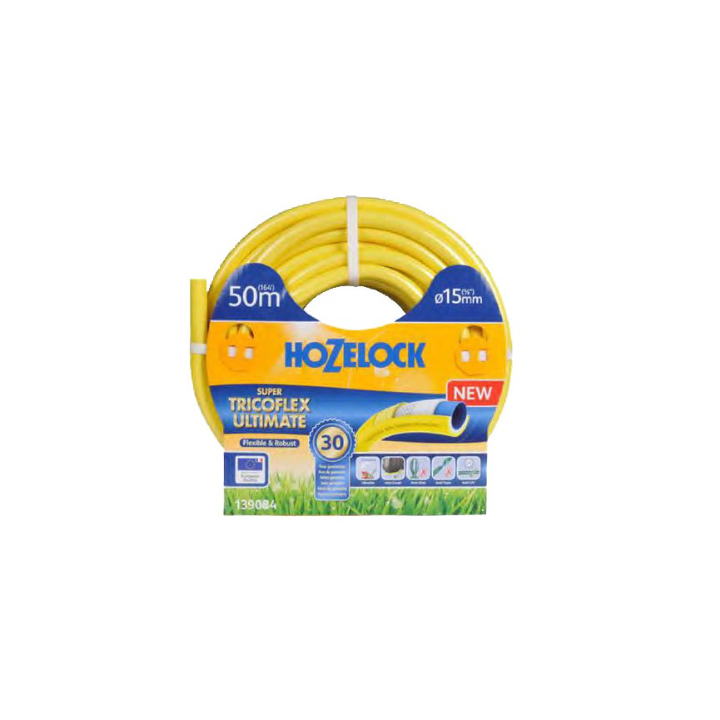 Super tricoflex ultimate - Tuyau d'arrosage 5 couches 50m - Diamètre 15mm