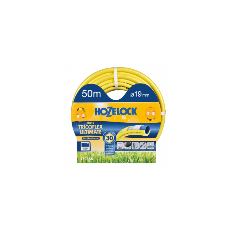 Super tricoflex ultimate - Tuyau d'arrosage 5 couches 50m - Diamètre 19mm